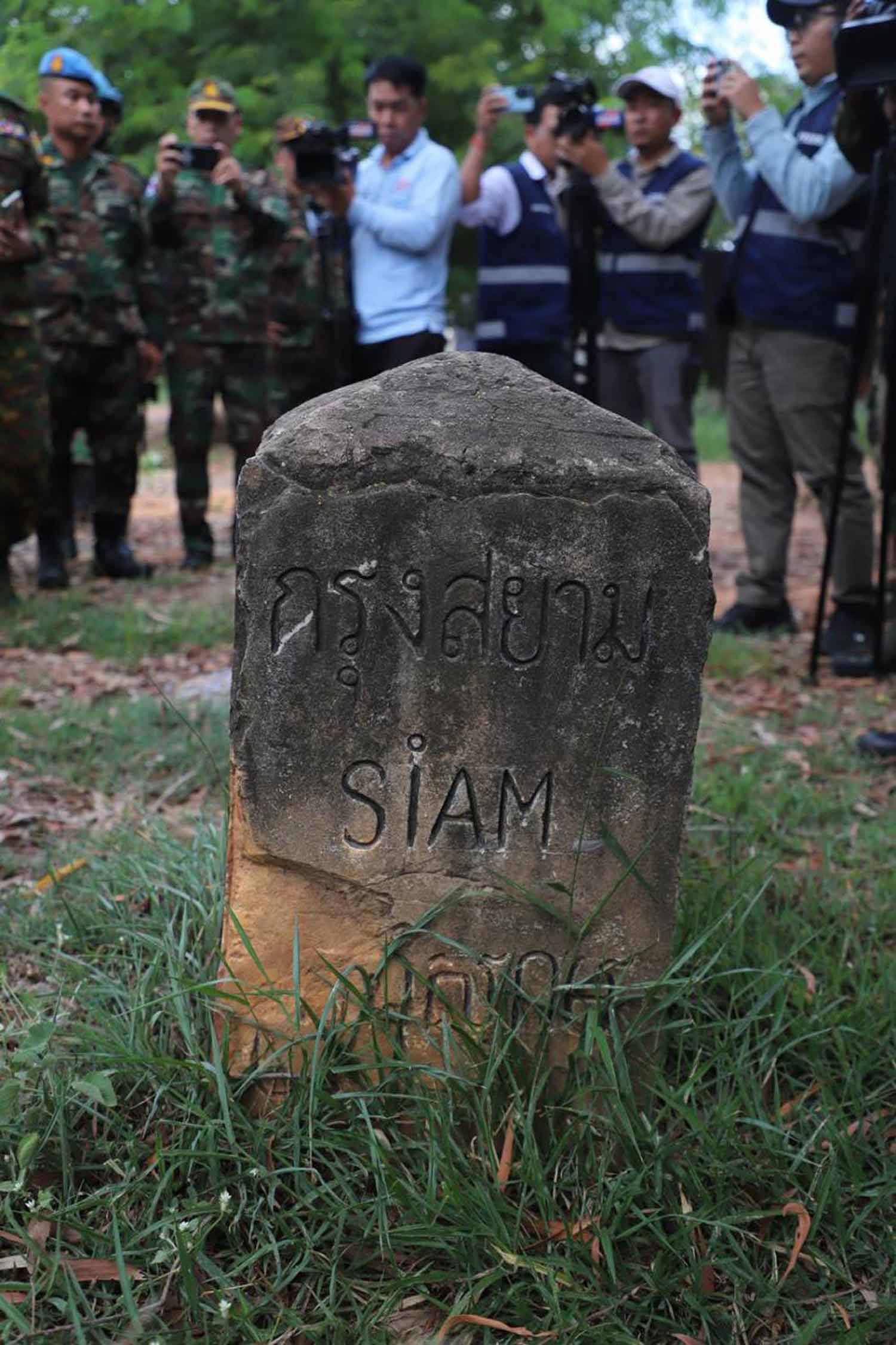 Таиландская армия утверждает, что Бан Нонг Чан находится на территории Таиланда.