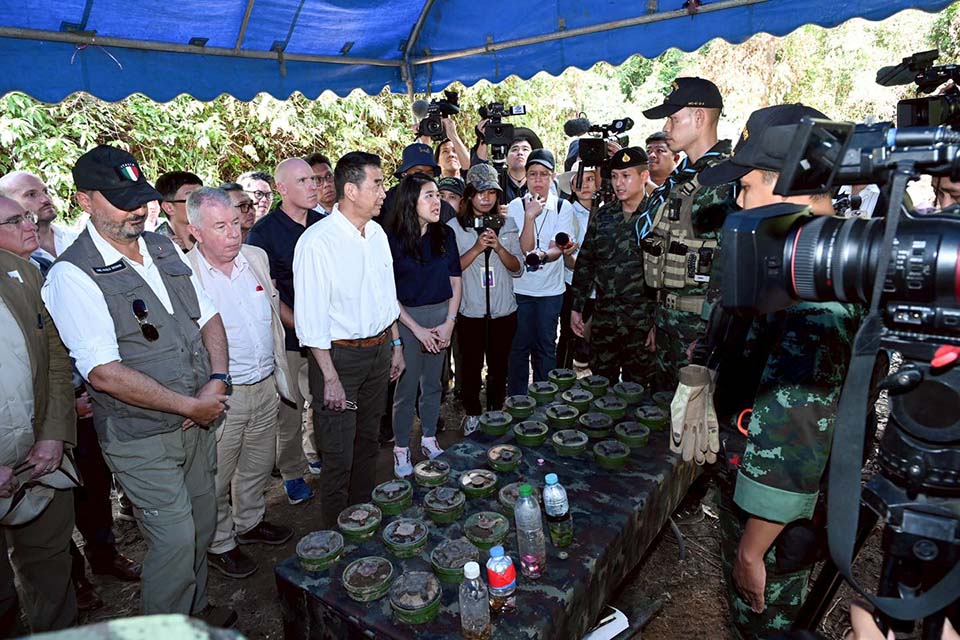 Тайская армия осуждает камбоджийские заявления о подложных минных полях как вводящие в заблуждение