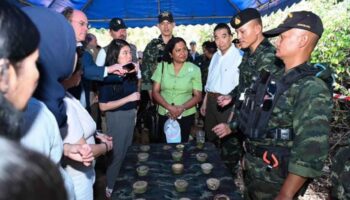 Тайские и камбоджийские официальные лица сталкиваются по вопросу легитимности мин.