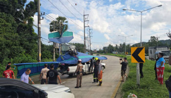 Тайский инструктор по пилотированию погиб, российский студент выжил в аварии на Пхукете