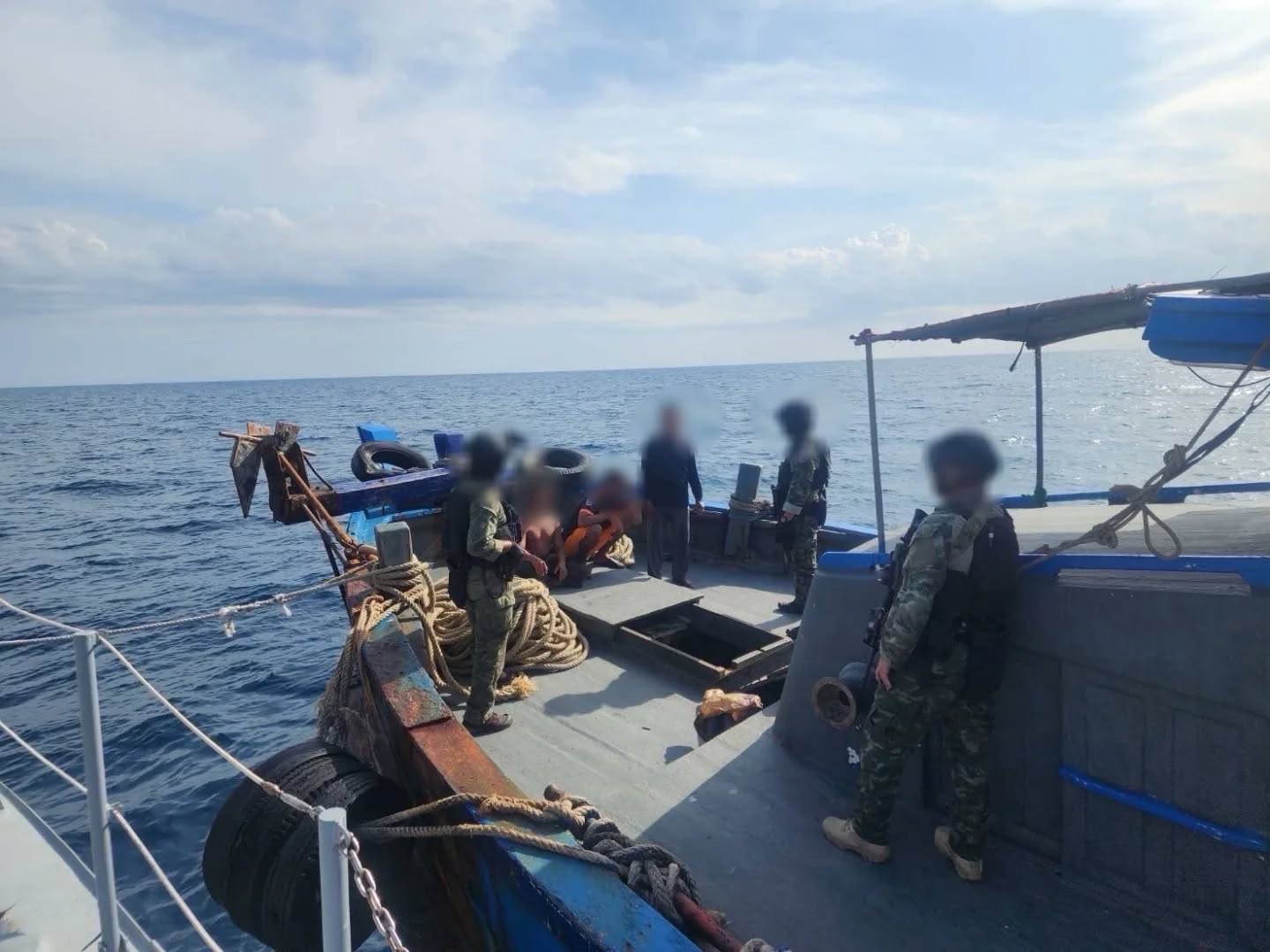 Тайский флот задержал 8,000 литров контрабандного дизельного топлива