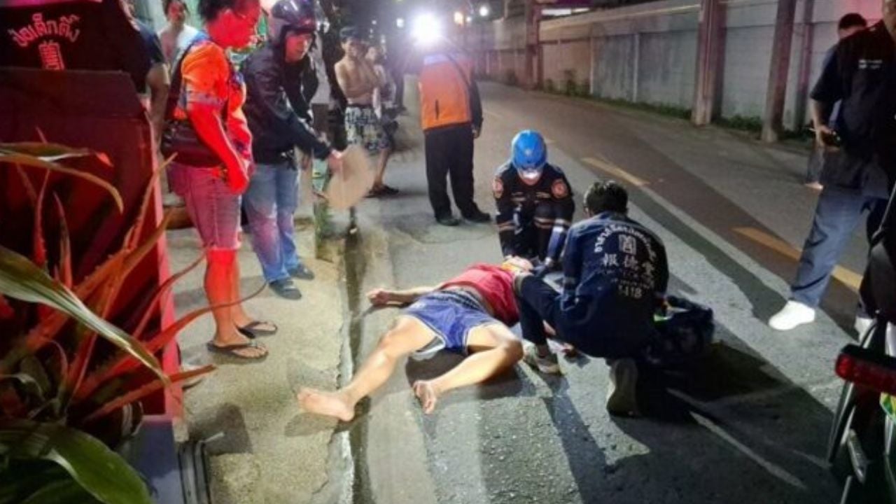 Тренер по фитнесу в Бангкоке серьёзно пострадал при падении с здания