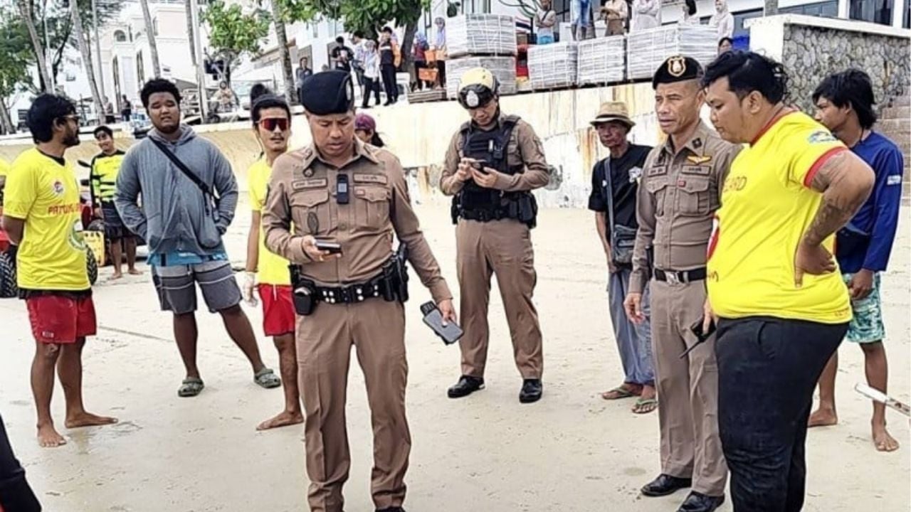 Туристическая трагедия: Молодой американец выбросило на пляж Пхукета