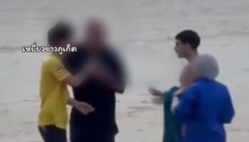Туристы на Пхукете игнорируют красные флаги на пляже, нападают на спасателей