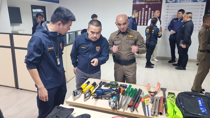 Четыре китайских грабителя украли сейф канадской женщины в Нонгтхабури