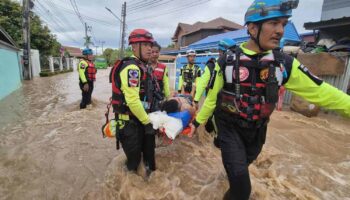 Штормовое наводнение реки Йом затопило Сукхотаи