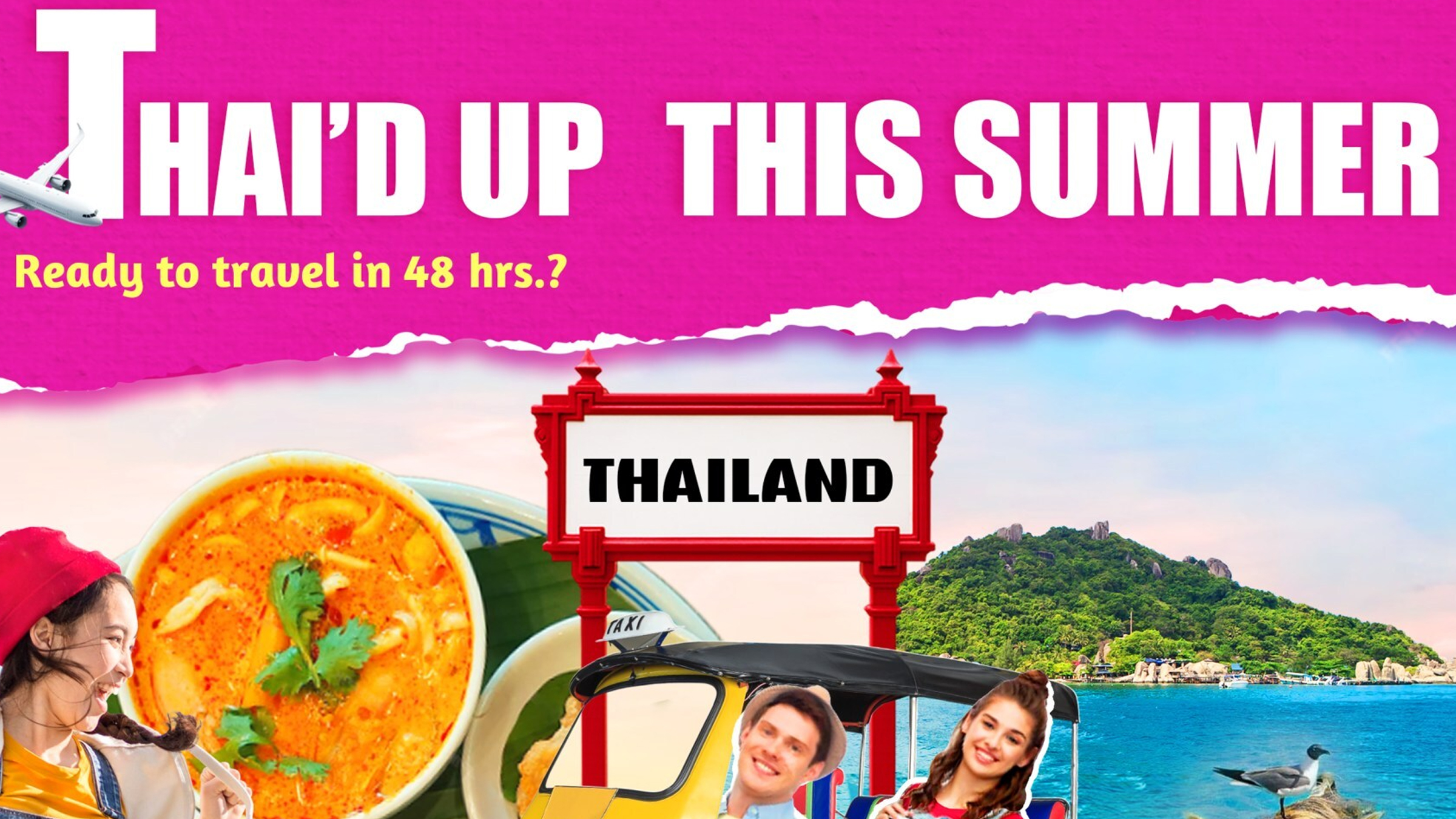 TAT запускает кампанию "Thai’d Up This Summer", чтобы зажечь молодые путешествия и семейные приключения