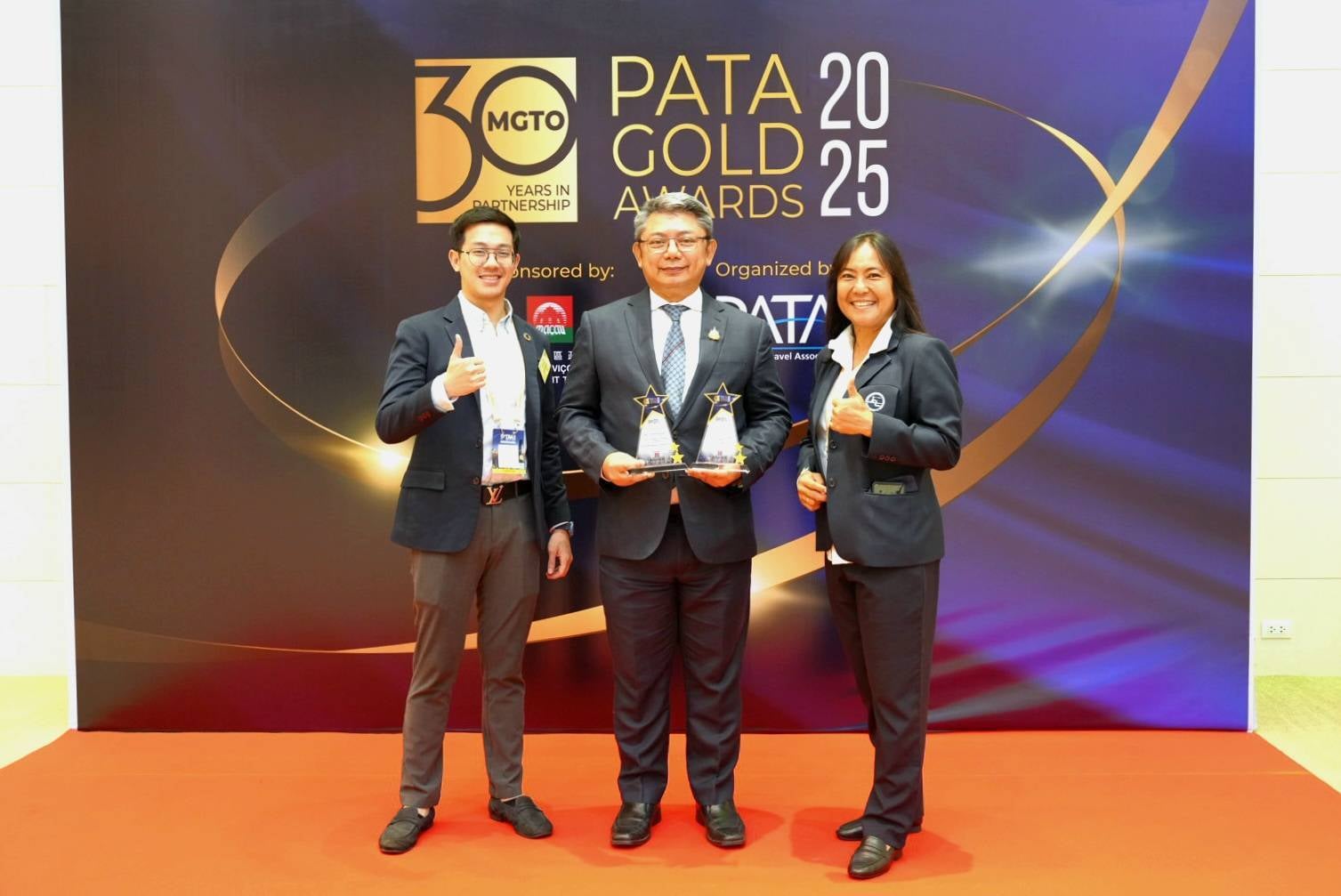 TAT отмечает двойную победу на премии Zолотые награды PATA