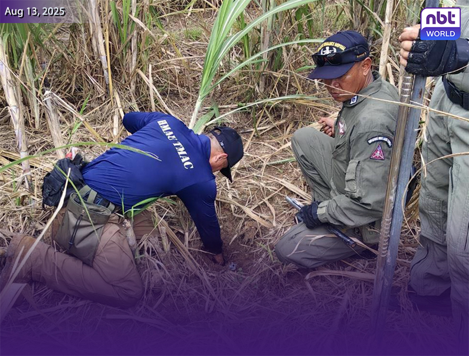 TMAC обезвредил 483 взрывных устройства в 11-дневной операции на тайско-камбоджийской границе