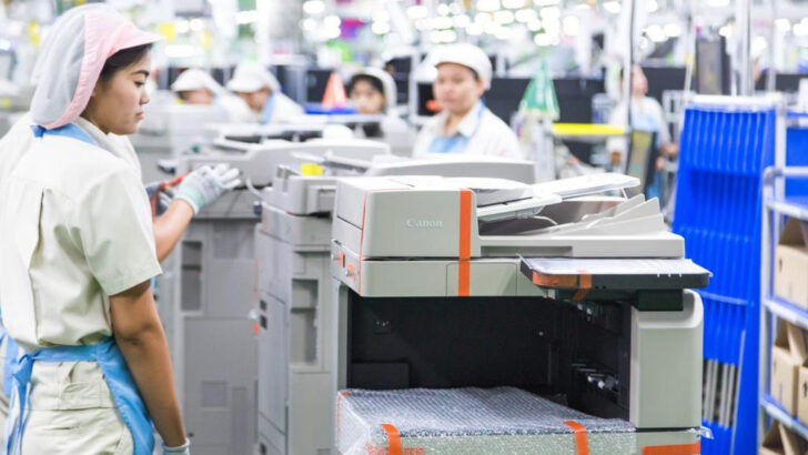 Canon консолидирует операции в Таиланде, сохраняет всех сотрудников