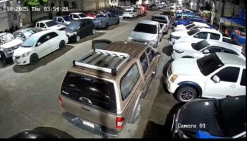 Авария с грузовиком в Самутпракане вызывает цепную реакцию из 10 автомобилей (видео)