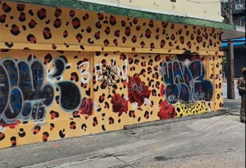 Бангкок ищет вандалов, повредивших граффити-арт