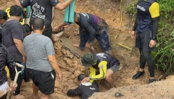 В Чиангмае погиб чиновник муниципалитета в результате обрушения дороги