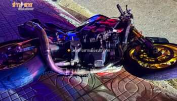 Велосипед, взятый в долг у друга, выходит из-под контроля и сталкивается с внедорожником (видео)