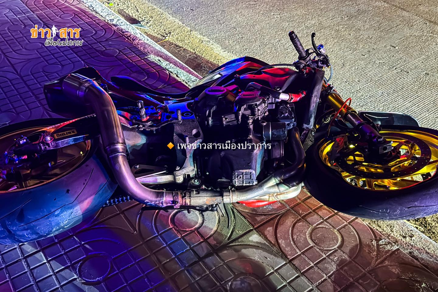 Велосипед, взятый в долг у друга, выходит из-под контроля и сталкивается с внедорожником (видео)