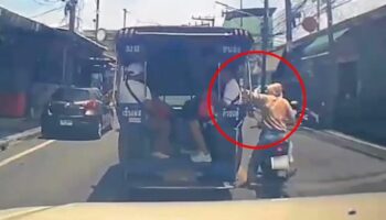 Вор в Хат Яй выхватил золотую цепочку у туриста на велосипеде