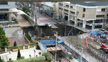 Губернатор Бангкока раскрыл информацию о гигантской воронке, вызванной строительством метро