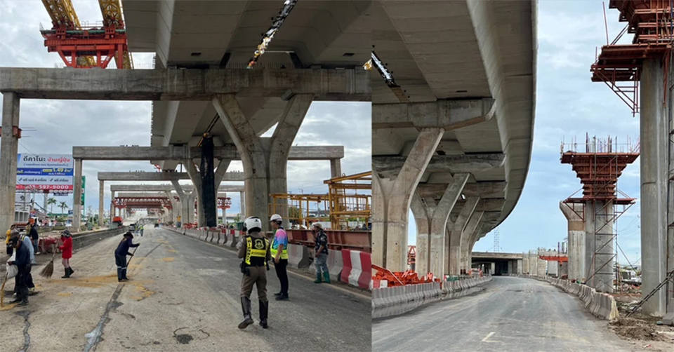 Движение восстановлено после опрокидывания крана на дороге Рама 2, строительство приостановлено для проверки безопасности