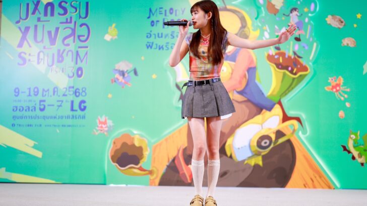 Мелодия книг: Книжная ярмарка Таиланда 2025 объединяет чтение с музыкой