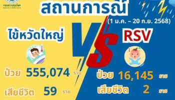 Министерство здравоохранения Таиланда предупреждает о всплеске RSV и гриппа, 61 смерть