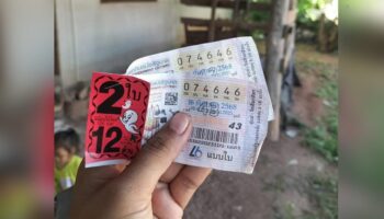 Нахон Ратчасима мужчина выиграл 12 миллионов бат с удачной лотерейной ставкой
