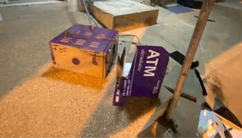 Нидерландский мужчина пойман, тащивший банкомат по дороге в Хонг Кэне