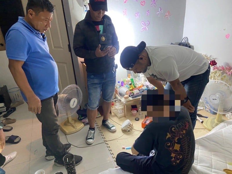 Патонг, мужчина арестован с метамфетамином в предрассветном наркозахвате