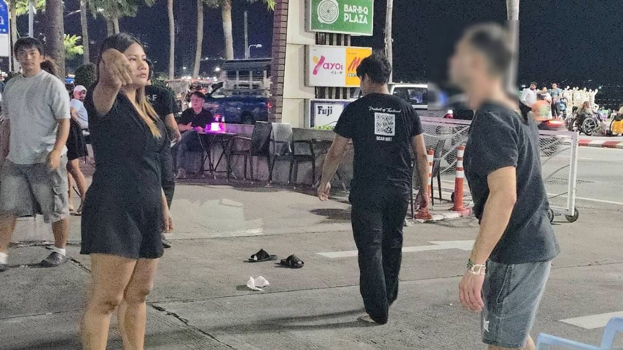 Потасовка в баре Паттайи вспыхнула после того, как иностранный мужчина не смог оплатить свой счет