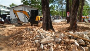 Ремонт на набережной Патонга затягивается без видимого конца