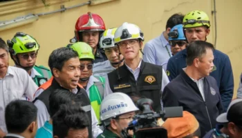 Ремонт провала в земле в Бангкоке завершится 8 октября