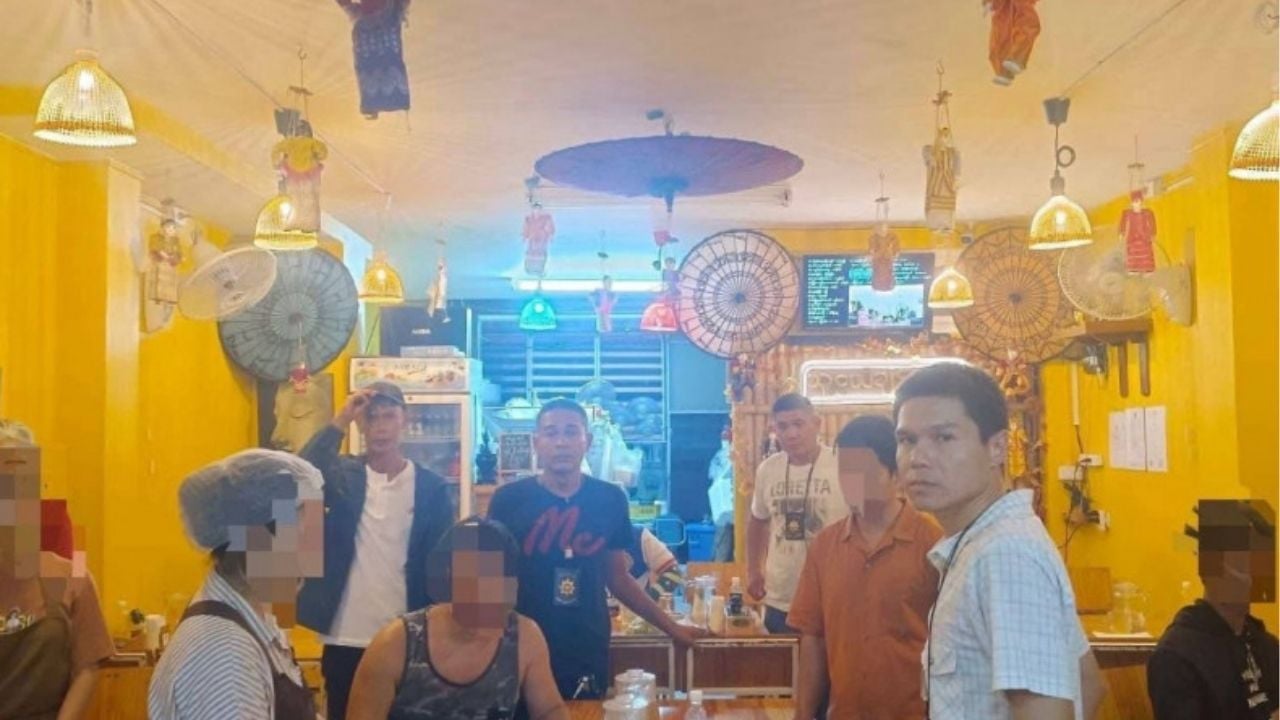 Ресторан на Пхукете подвергся рейду за незаконное использование персонала из Мьянмы.