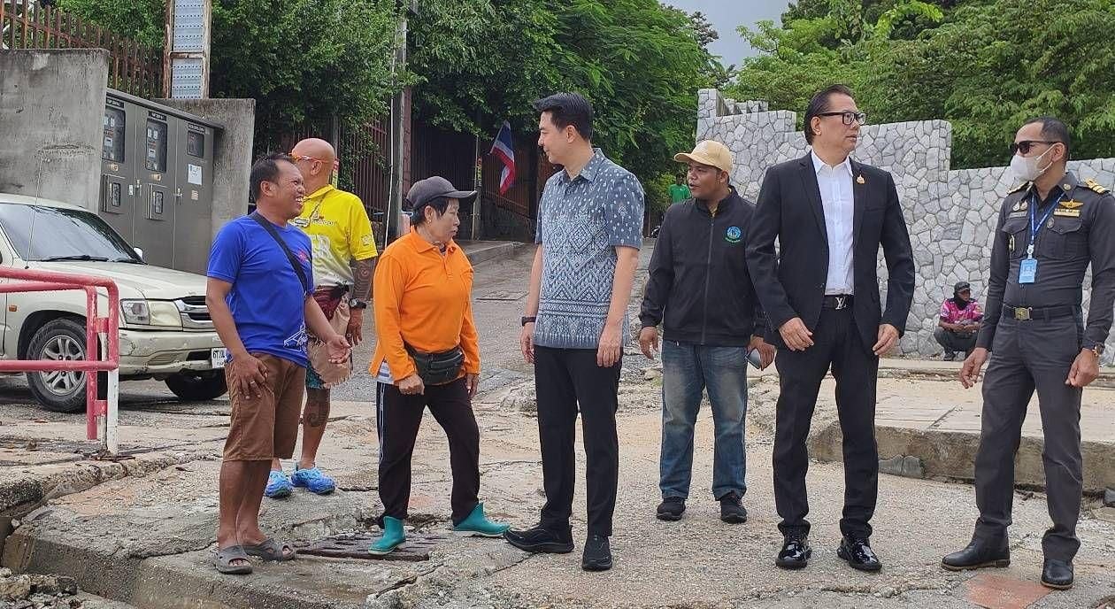 Скалы, удаленные сHidden Beach в Паттайе из соображений безопасности