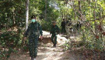 Стрельба разразилась, когда камбоджийские войска нацелились на тайскую пограничную ограждение