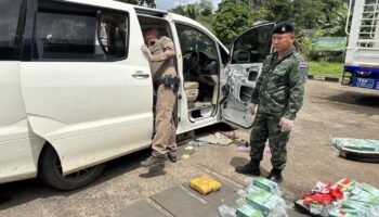 Таец пойман с наркотиками на 60 миллионов бат в модифицированном автомобиле