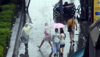 Таиланд в состоянии предупреждения о наводнении, так как муссон приносит сильные ливни