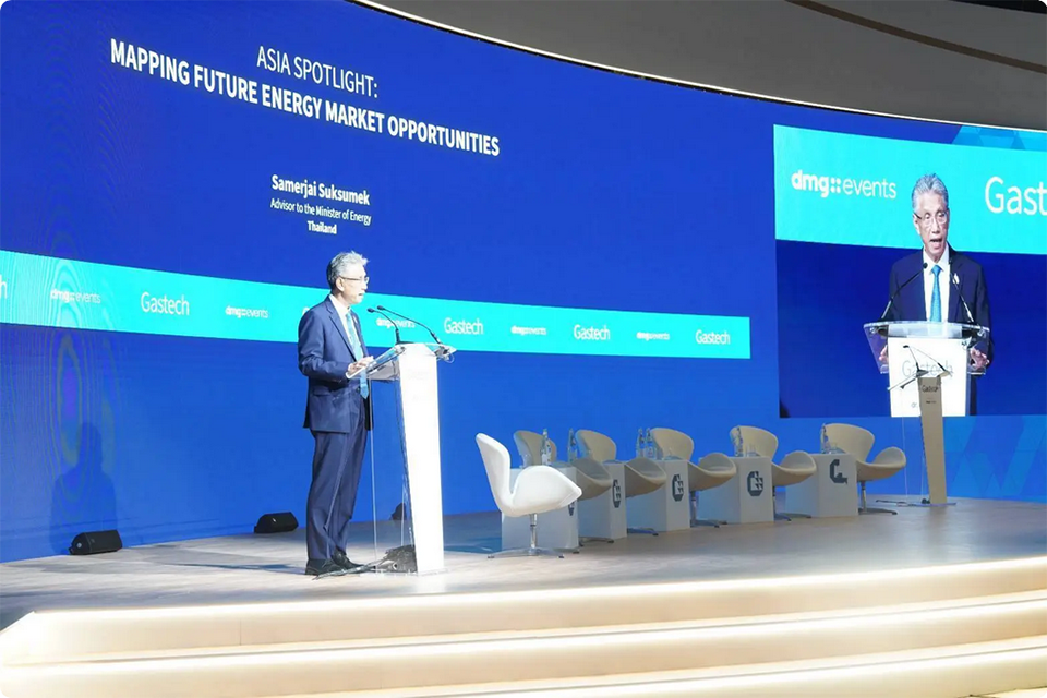 Таиланд официально выбран в качестве места проведения Gastech 2026, крупного мирового энергетического мероприятия.