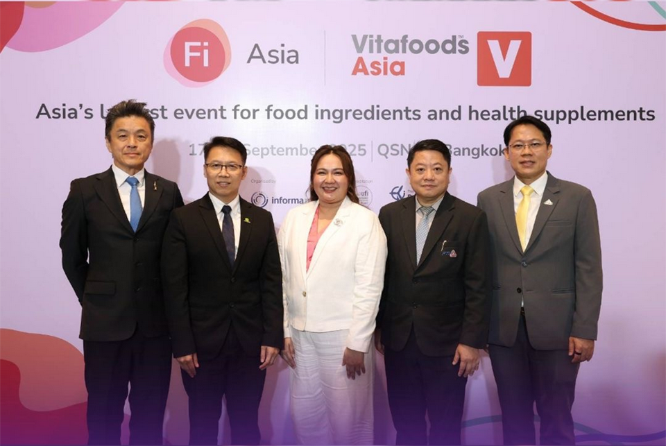 Таиланд примет Fi Asia и Vitafoods Asia 2025, укрепляя свою роль в глобальных инновациях в области пищи и здоровья