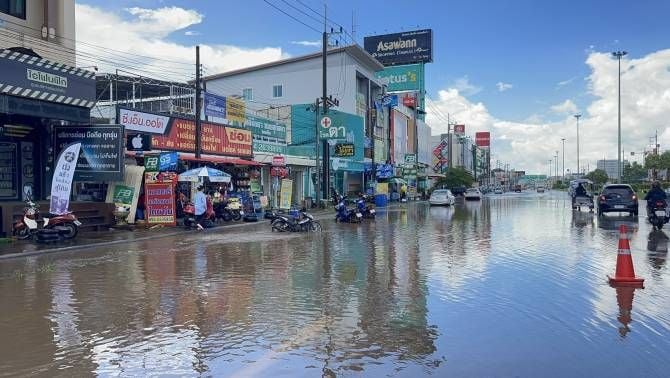 Тайланд предупредил о внезапных наводнениях, так как муссонные дожди усиливаются