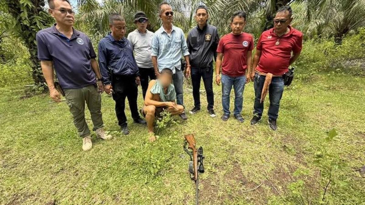 Транг, мужчина, арестованный за убийство после конфронтации из-за любовной интрижки