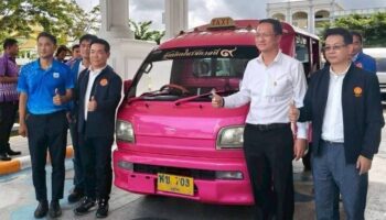 Тук-туки на Пхукете планируют перейти на электрическую тягу в новом пилотном проекте