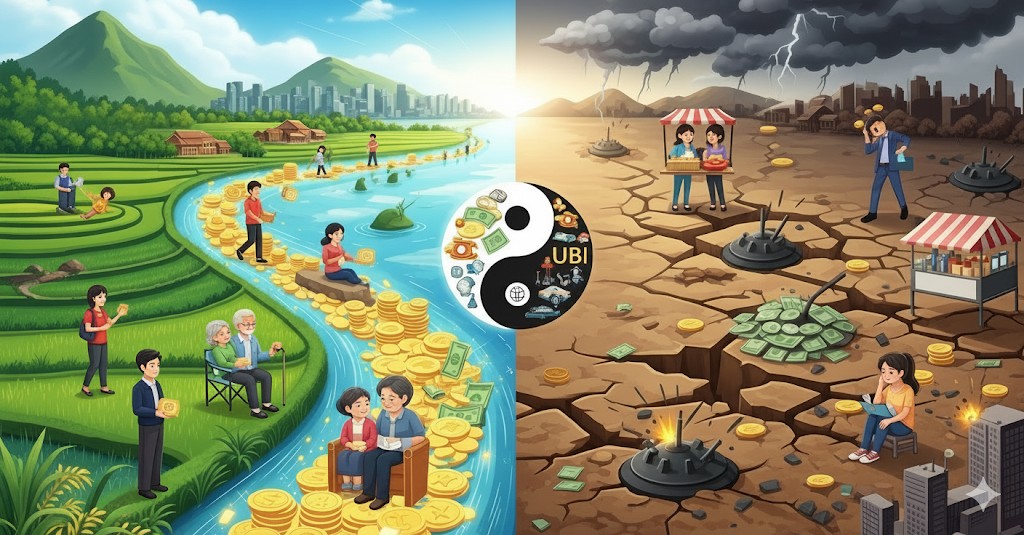 Универсальный базовый доход в Азии: спасательный круг или мина?