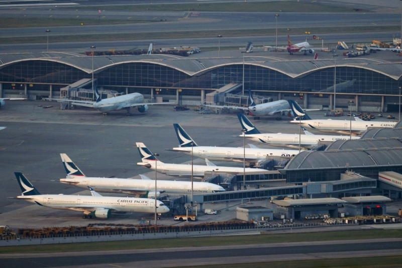 Штормовой хаос: Cathay Pacific отменяет 20 рейсов, включая в Бангкок