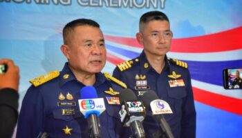 RTAF представляет новые ударные самолеты AT-6TH, построенные в США, в Чианг-Мае