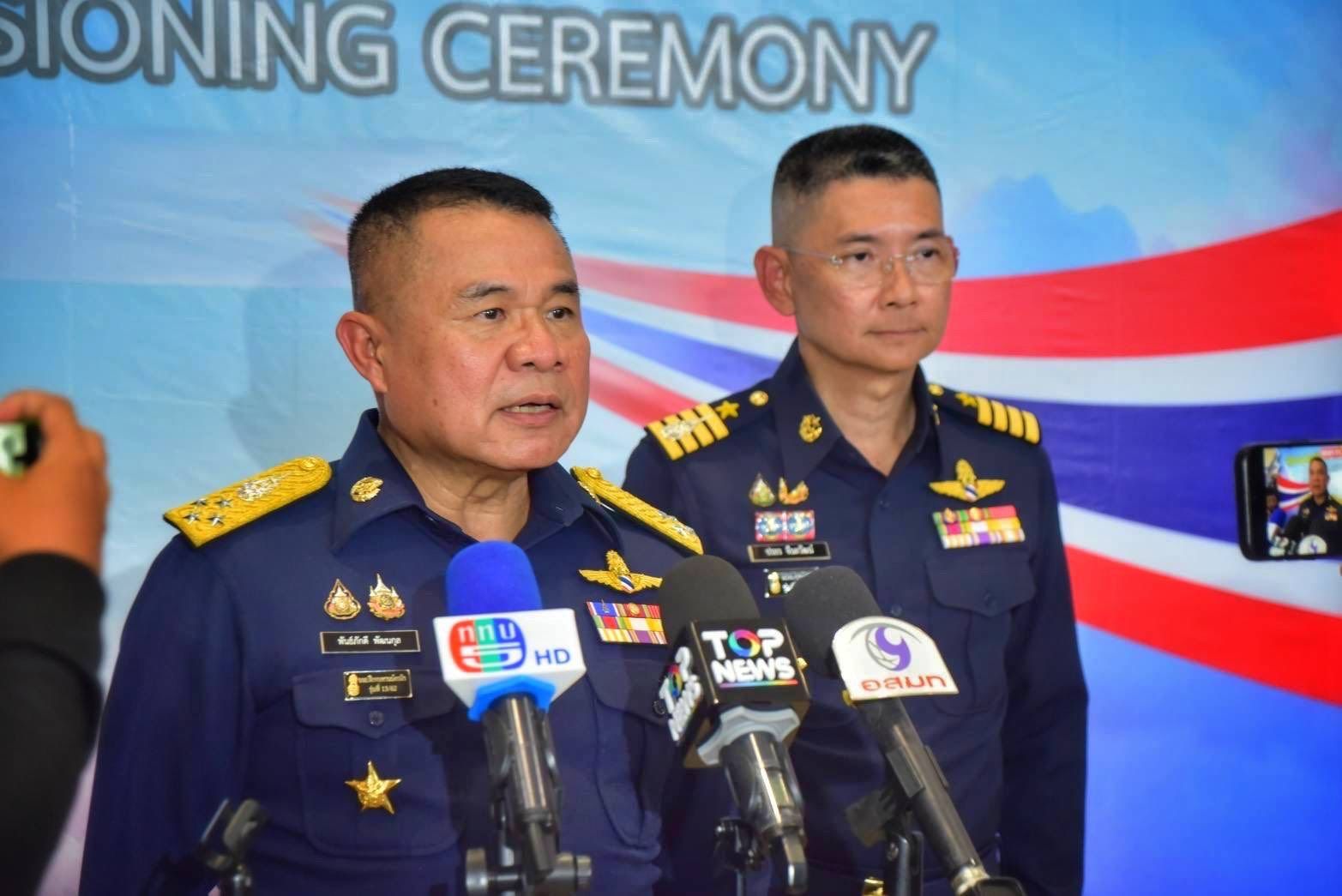 RTAF представляет новые ударные самолеты AT-6TH, построенные в США, в Чианг-Мае