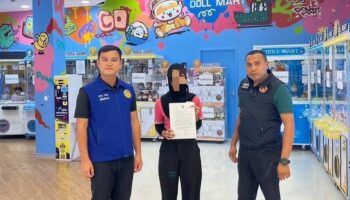 Thalang принимает меры против незаконных игровых автоматов с когтями в торговых центрах