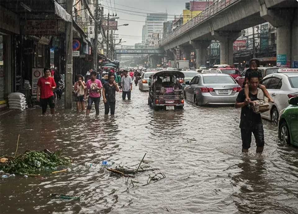 Бангкок под наблюдением на предмет наводнения с 9 по 10 октября, так как плотины Чао Прайа сбрасывают воду, сопоставимую с 2011 годом