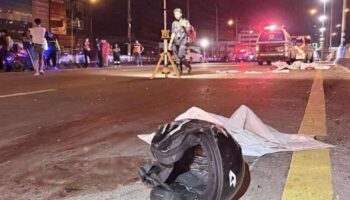 Британский байкер погиб в страшной аварии на шоссе Чианг Май