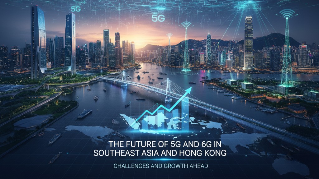 Будущее 5G и 6G в Юго-восточной Азии и Гонконге: вызовы и рост впереди