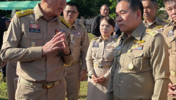 Заместитель министра внутренних дел продвигает политику 3R и экологические действия в Канчанабури
