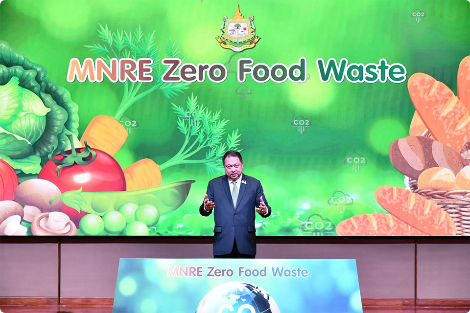 Заместитель премьер-министра Сучарт запускает инициативу «Ноль пищевых отходов» для сокращения выбросов метана